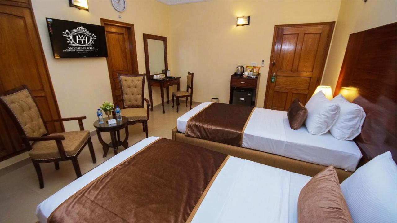World Inn Hotel Karacsi Kültér fotó